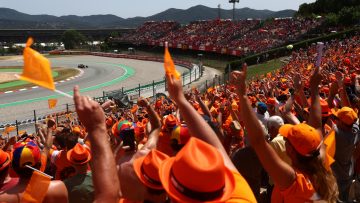 Spain Orange fans Red Bull Verstappen