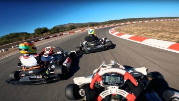Sainz go karting