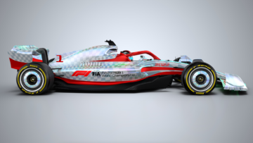 F1 2022 car side