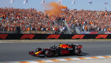 Verstappen pole lap Zandvoort Netherlands 2021
