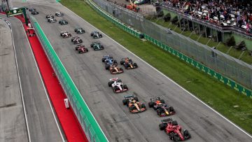 Start sprintrace Imola