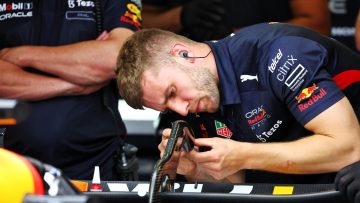 Verstappen rear wing Baku