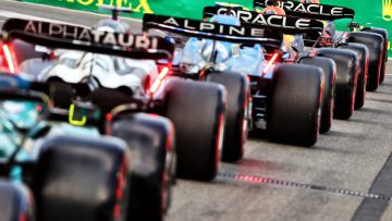 Baku pitlane
