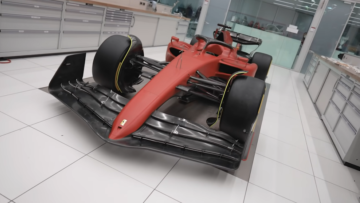 Ferrari F1-75 without stickers screenshot