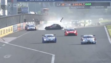 Super GT crash