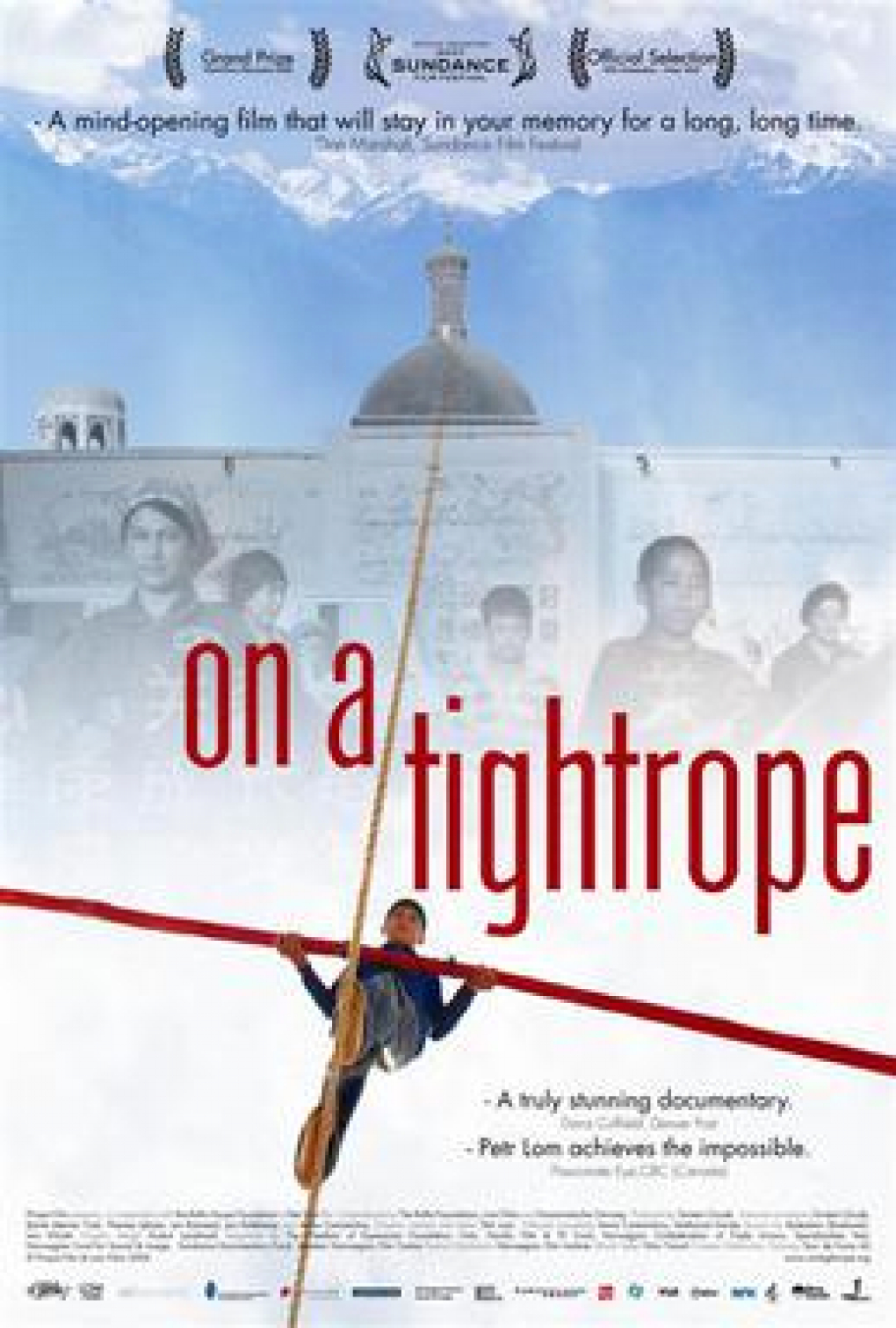 On A Tightrope International Poster On A Tightrope International Poster