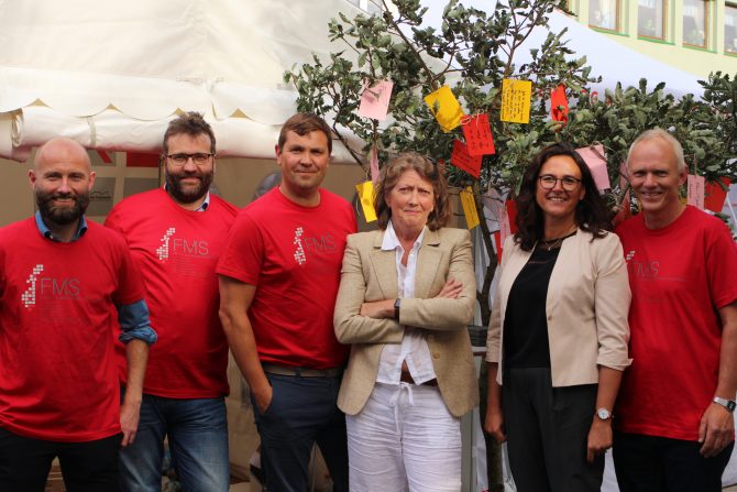 Møt direktørene på stand! Fra venstre: Jostein Hole Kobbeltvedt (Rafto), Eystein Markusson (Narvik), Christian Wee (Falstad), Guri Hjeltnes (HL-senteret), Ana Perona Fjeldstad (EWC) og Audun Myhre (Arkivet)
