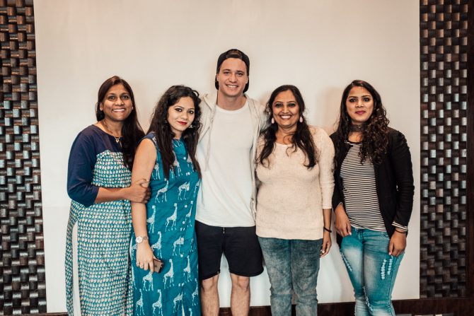 The work and experiences of the four Dalit activitst made a strong impression on Kygo.