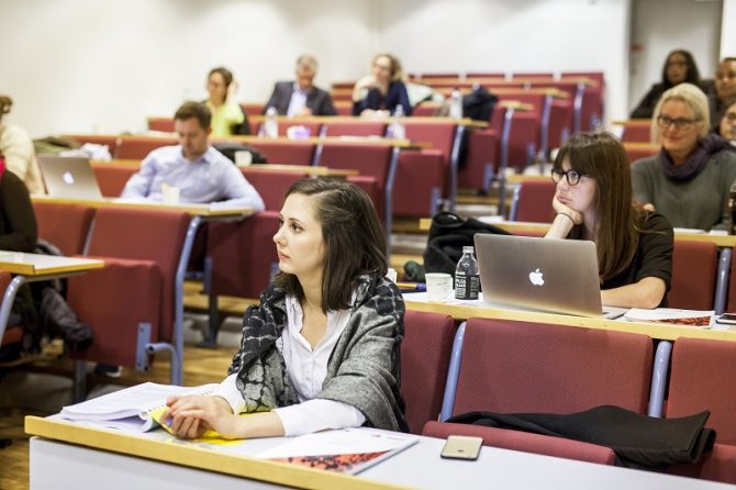 Together with the University of Bergen (UiB) and IHRB we arranged the first Master’s course in Business and Human Rights for 20 students.