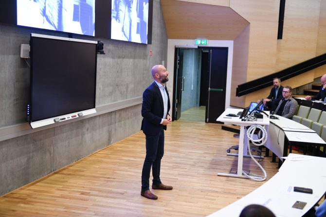 Executive Director in The Rafto Foundation Jostein Hole Kobbeltvedt. Photo: NHH.