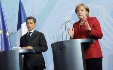 Merkel y Sarkozy