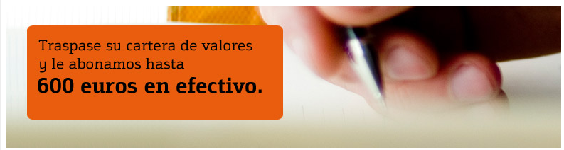Traspaso valores Bankinter