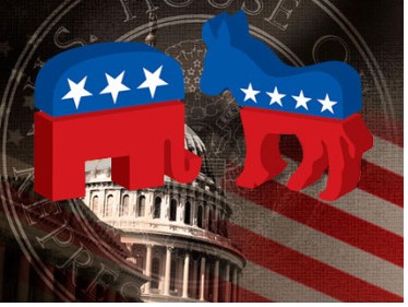 democratas y republicanos