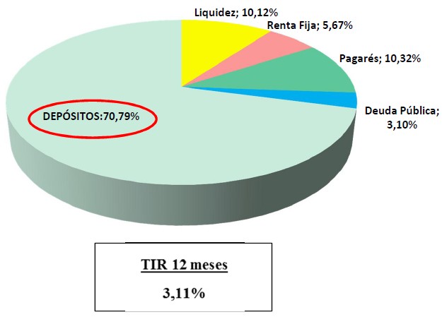 Distribución de la cartera