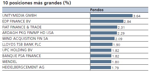 Composición del fondo