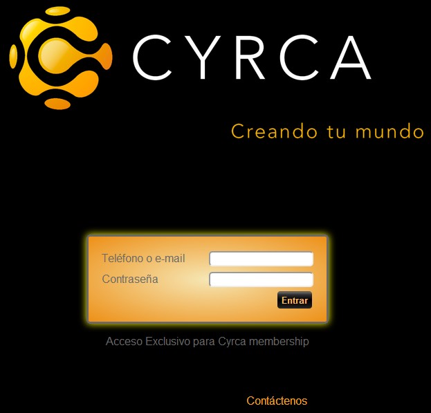 Acceso privado Web CYRCA