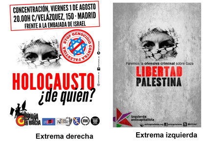 A la izquierda los de derechas.