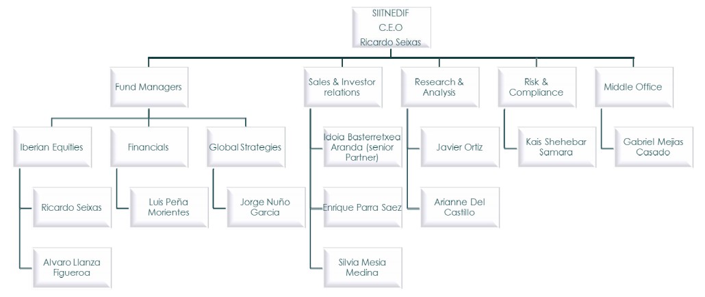 Estructura de Fidentiis Gestión