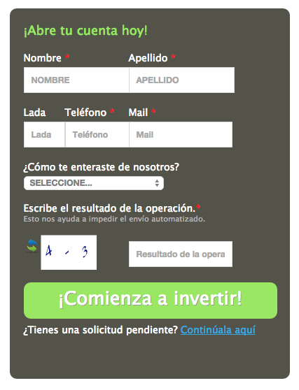 GBMhomebroker: apertura de cuenta
