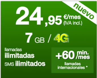 Tarifa ilimitada de Amena