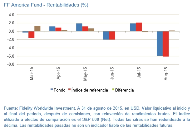 Batiendo al mercado America Fund Rentabilidades