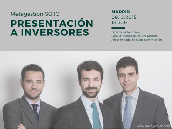 presentación a inversores del plan de pensiones