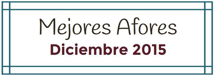 Mejores Afores Diciembre 2015: SURA, PensionISSSTE y Banamex