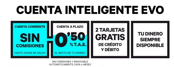 Cuenta inteligente evo banco