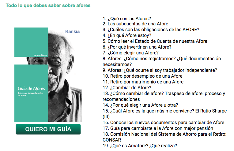 Guía Afores: Todo lo que debes saber sobre afores