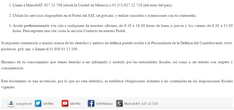 Correo falso del SAT Fraude