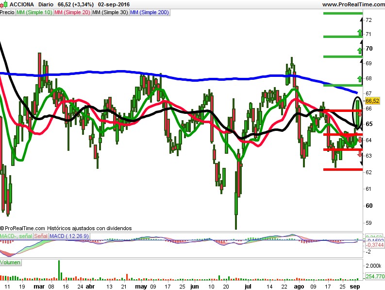 Acciona precio