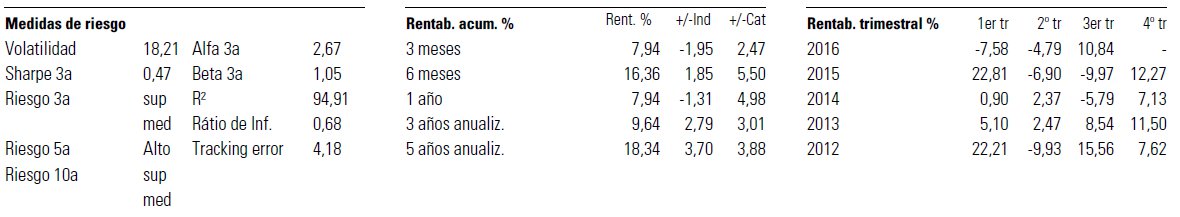 Ratios DWS Deutschland