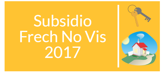 Subsidio Frech No Vis 2017