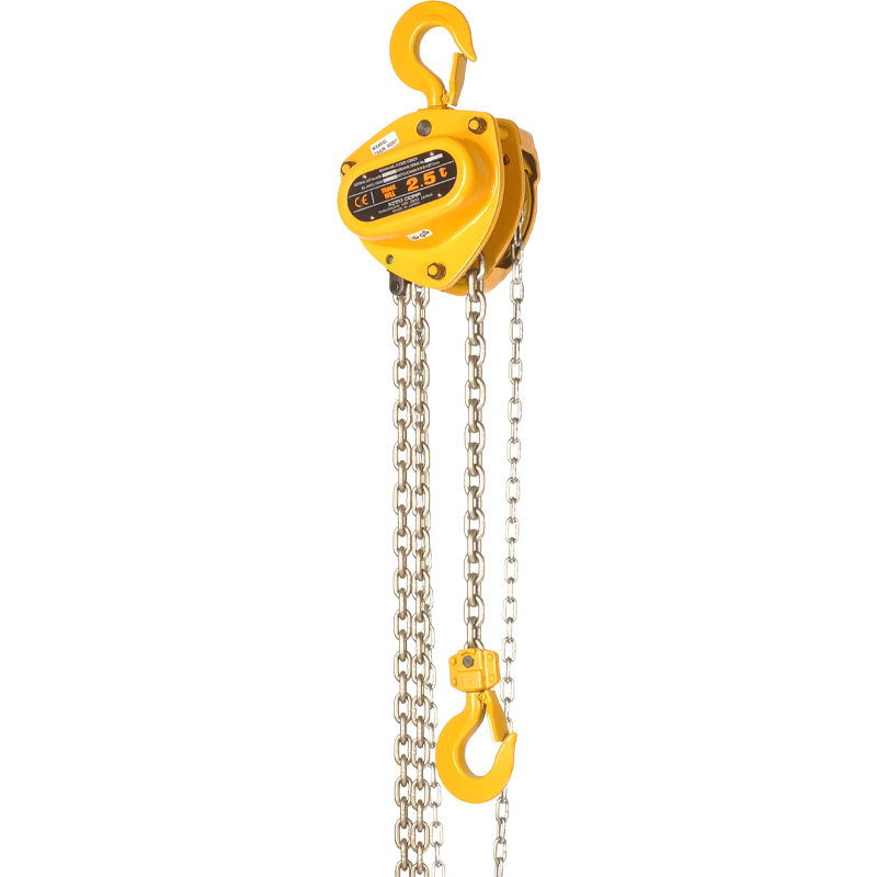 MANUAL CHAIN HOIST CB025 2.5 TONNE Red Rooster Lifting