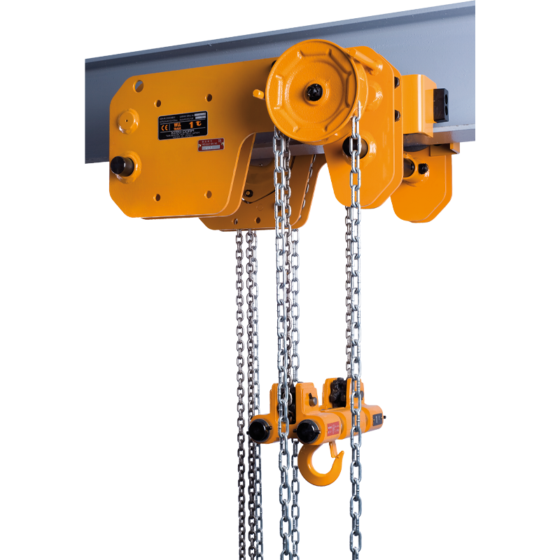 LOW HEADROOM MANUAL CHAIN HOIST SHB010 1 TONNE Red Rooster Lifting