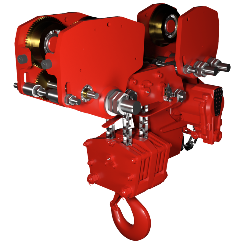 LOW HEADROOM AIR HOIST Red Rooster Lifting