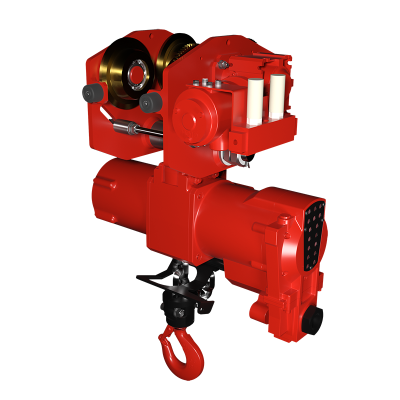 HIGH SPEED AIR HOIST & TROLLEY TMH3000 3 TONNE Red Rooster Lifting