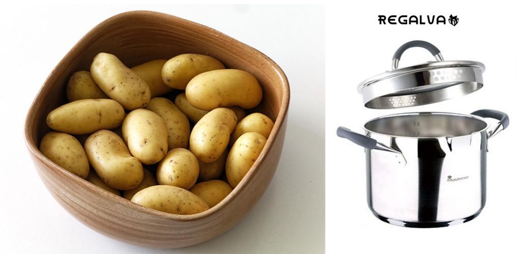como pelar patatas facilmente Regalva