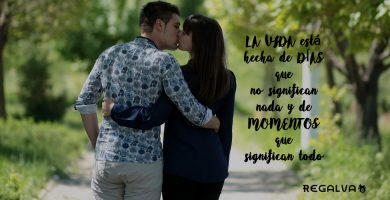 la vida esta hecha de dias que no significan nada y de momentos que significan todo