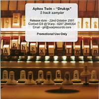 Aphex Twin - Drukqs (CD, Promo, Smplr) | eBay