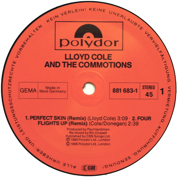 Lloyd Cole & The Commotions - Perfekte Haut (12", Maxi) - Bild 3 von 4
