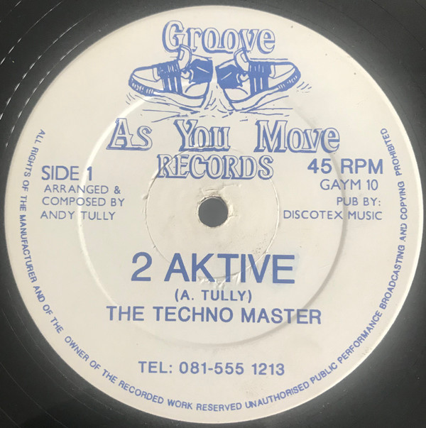 The Techno Master - 2 Aktive / Mental Nightmare (12") - Picture 1 of 2