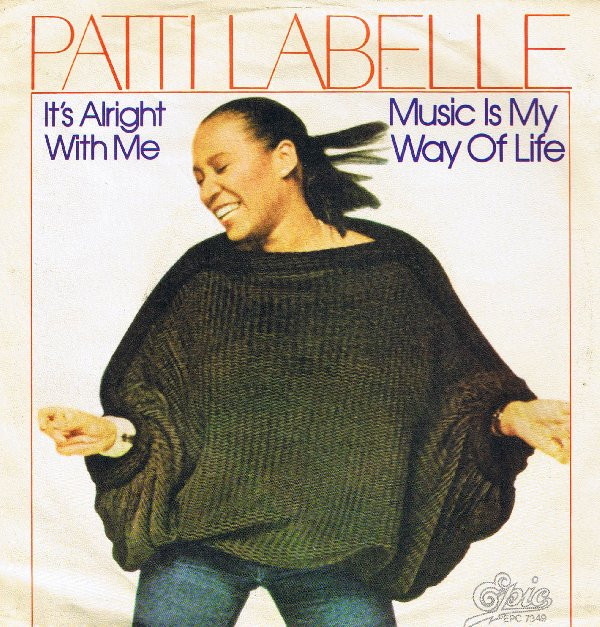 Patti LaBelle - Music Is My Way Of Life (7", Single, Promo) - Picture 1 of 4