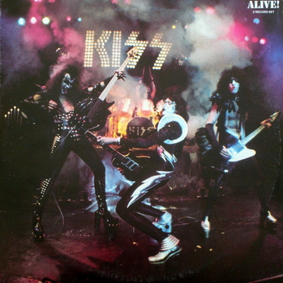 Kiss - Alive! (2xLP, Album, RE, Gat)