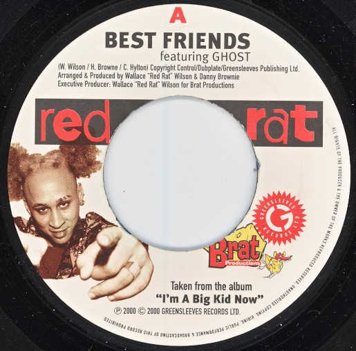 Red Rat - Best Friends / I'm A Big Kid Now (7") - Picture 1 of 4