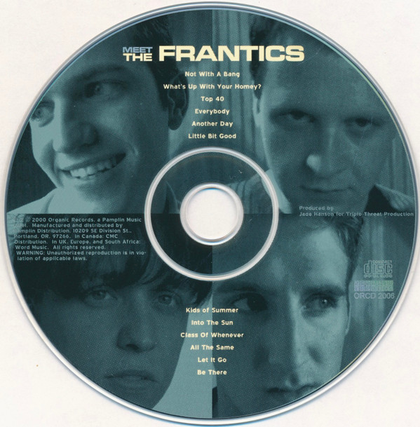 The Frantics - Meet The Frantics (CD, Album) - Bild 3 von 8