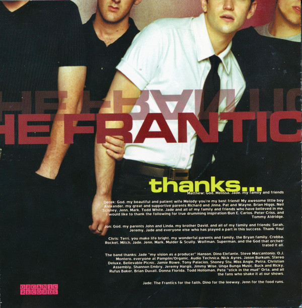 The Frantics - Meet The Frantics (CD, Album) - Bild 6 von 8