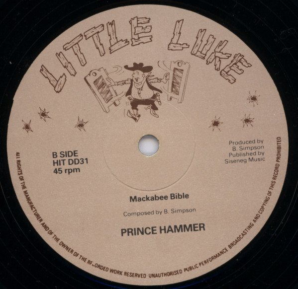 Rod Taylor mit Style Scott / Prince Hammer - If Jah Should Come Now / A... - Bild 2 von 2