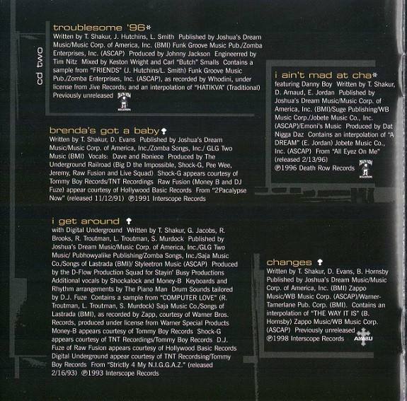 2Pac - Greatest Hits (2xCD, Comp) - Bild 7 von 8