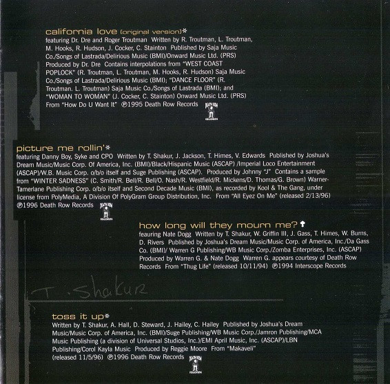 2Pac - Greatest Hits (2xCD, Comp) - Bild 8 von 8